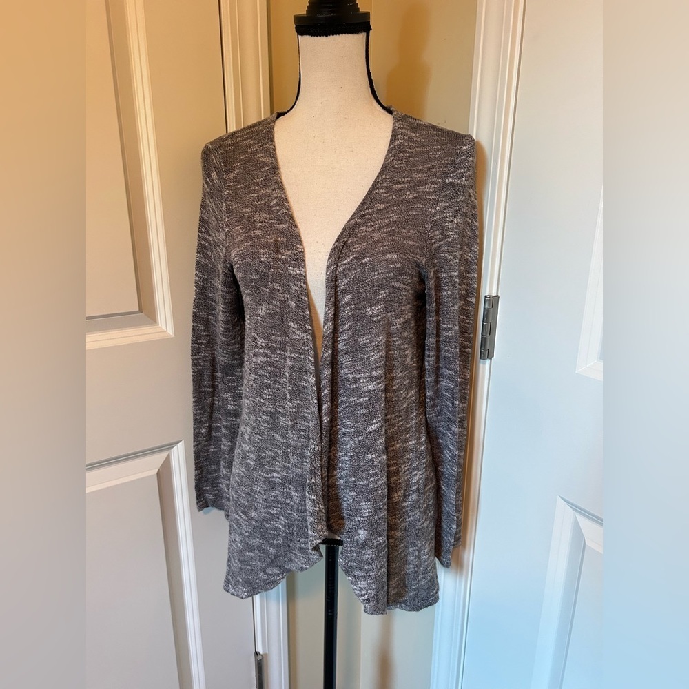 Charlotte Russe gray Knit open cardigan